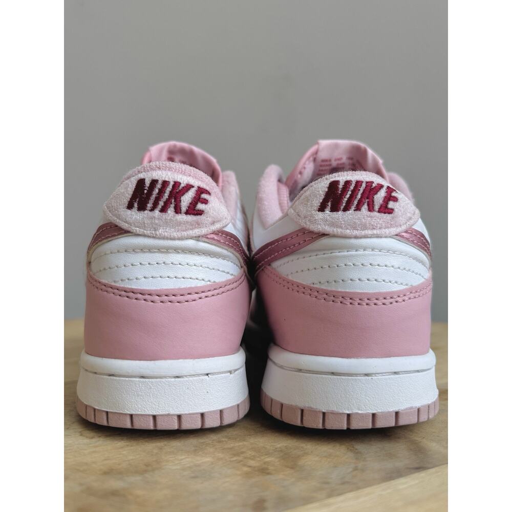 Nike Dunk Low GS Pink Velvet Metallic DO6485-600 Girls 5 Y Women 6.5 Sneakers - Picture 6 of 10